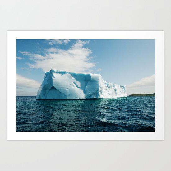 Iceberg Art Print
