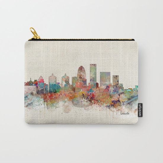 louisville kentucky skyline Carry-All Pouch