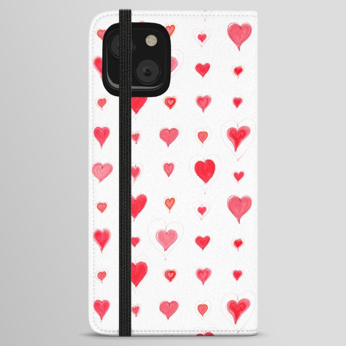 Simply Hearts | Pattern iPhone Wallet Case