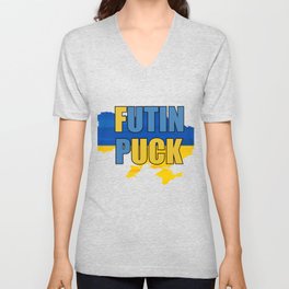 FUTIN PUCK V Neck T Shirt