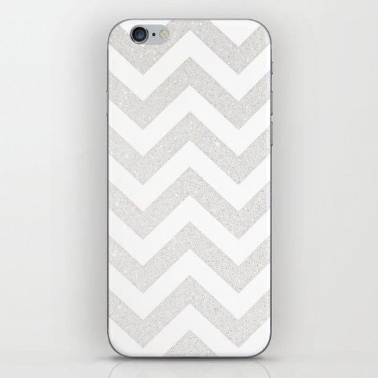 SILVER iPhone & iPod Skin