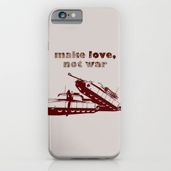 Make love, not war! iPhone & iPod Case