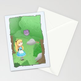 Alice In Wonderland Stationery Cards