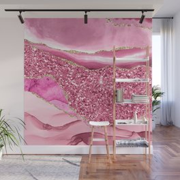 Agate Glitter Dazzle Texture 01 Wall Mural