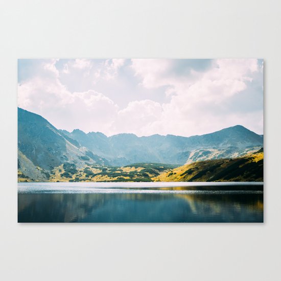 Autumn Mountain Lake Canvas Print