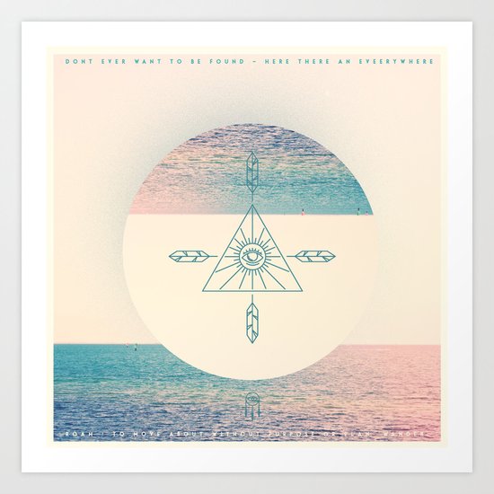 ROAM Art Print