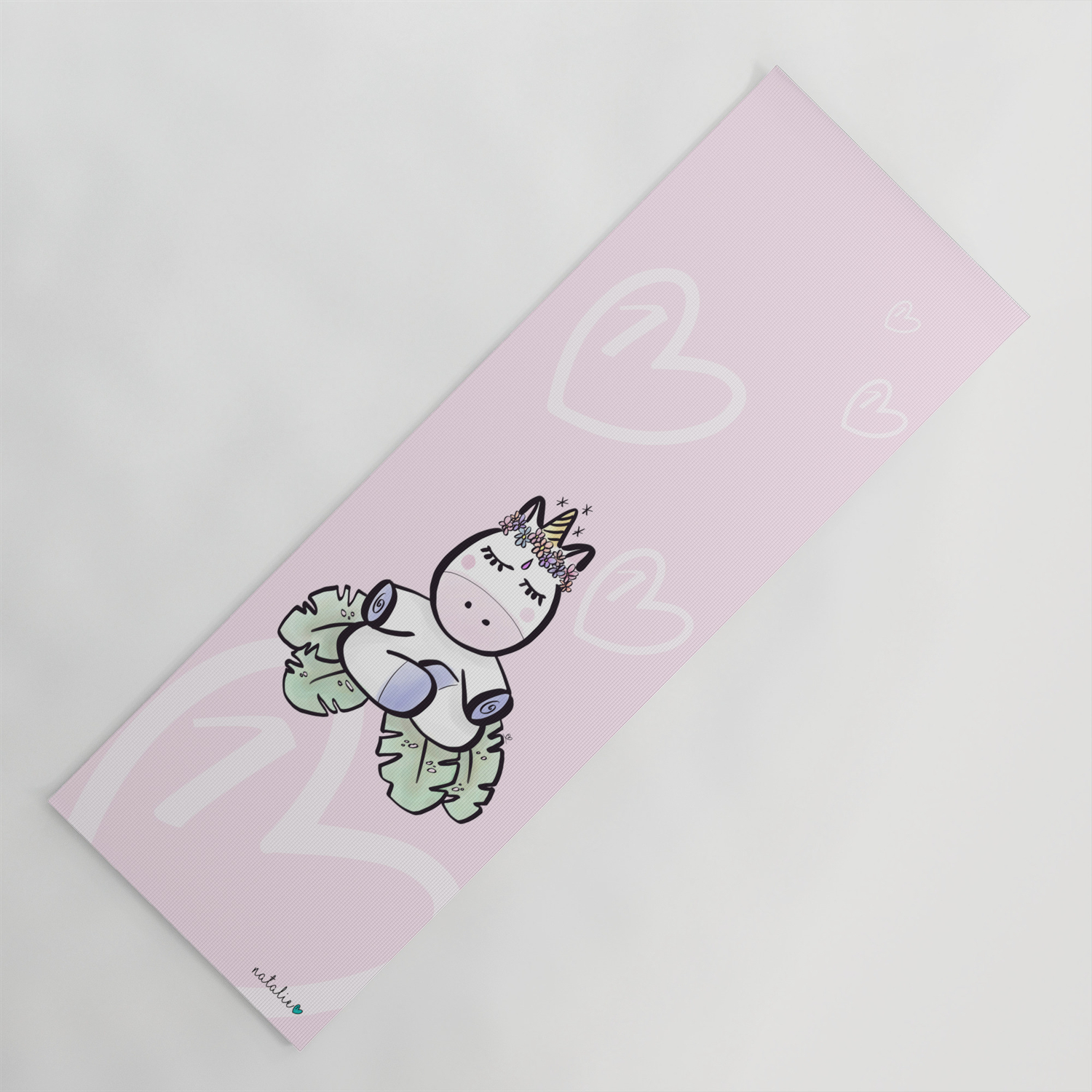 Bindi The Unicorn Yoga Mat By Natalie1love Society6