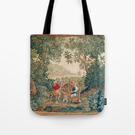 Verdure 18th Century French Tapestry Print Tote Bag