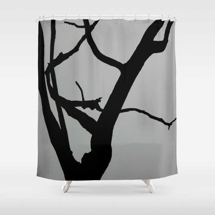 TREE ON JOANNA BALD Shower Curtain