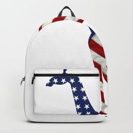 Giraffe Independence Day Boys Girls 4th Of July Backpack
