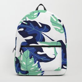 Giant leafy pattern  Backpack