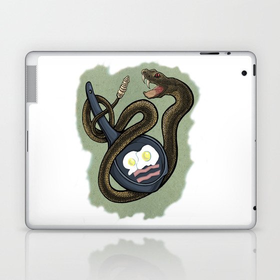 Rattlesnake Breakfast Laptop & iPad Skin