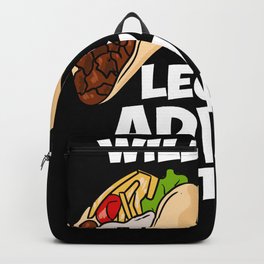 Will Give Legal Advice For Tacos Backpack