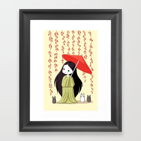 Little Friends Framed Art Print