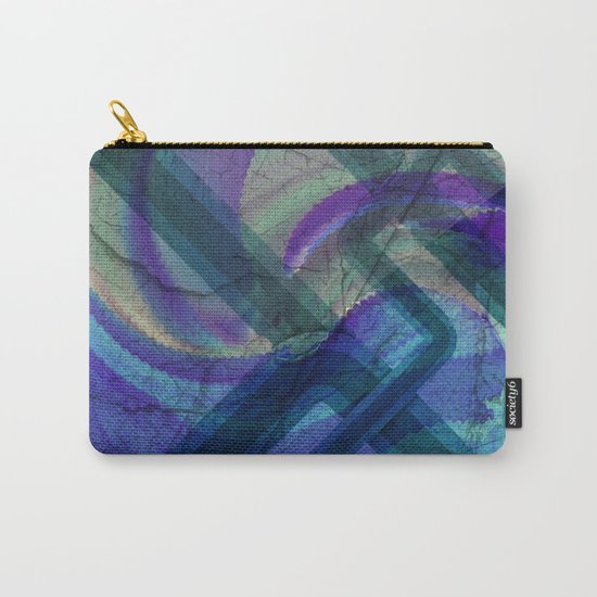 Industrial Landscape Abstract Carry-All Pouch