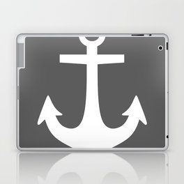 Anchor (White & Grey) Laptop Skin