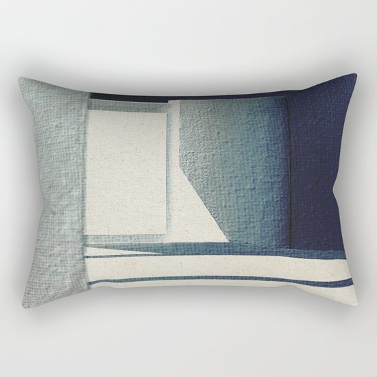 Solo Forma Geometrica Rectangular Pillow