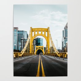 Pittsburgh Skyline Poster