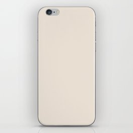 Off White Cream Linen Solid Color Pairs PPG Pearl PPG1087-2 - All One Single Shade Hue Colour iPhone Skin
