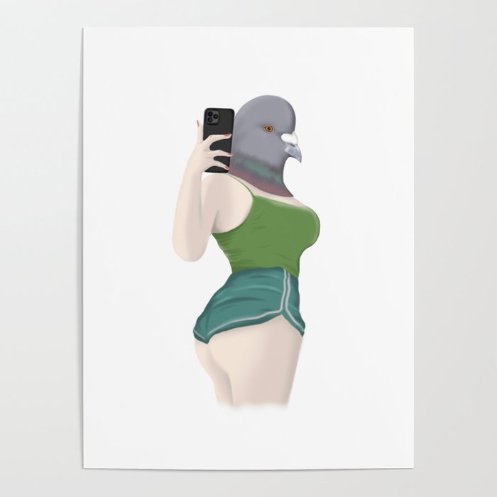 Hot Pigeon Poster