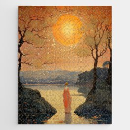 Golden afternoon Jigsaw Puzzle