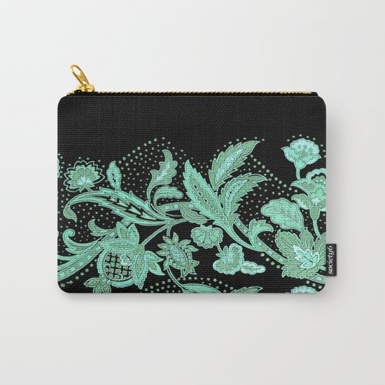 lace stripe Carry-All Pouch