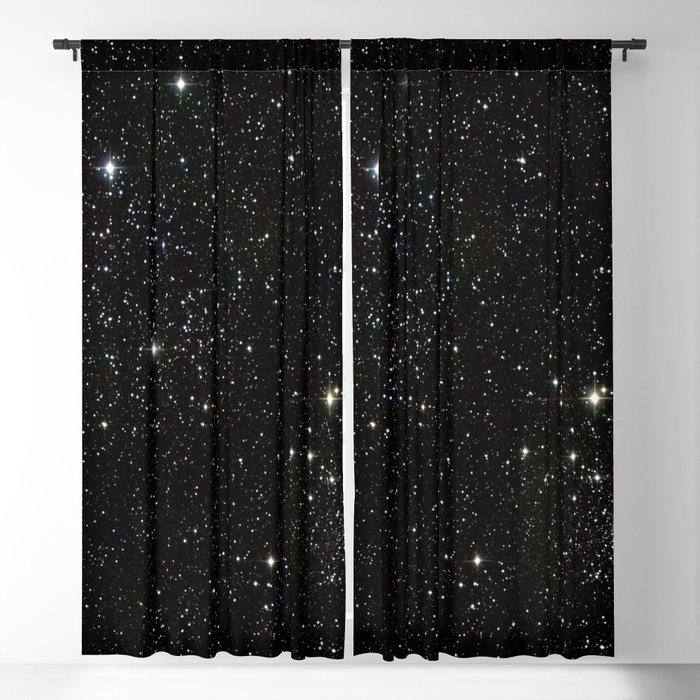 Space - Stars - Starry Night - Black - Universe - Deep Space Blackout Curtain