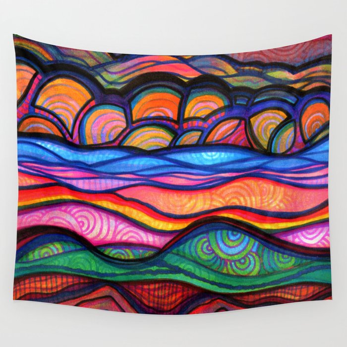Storm Rolling In Wall Tapestry