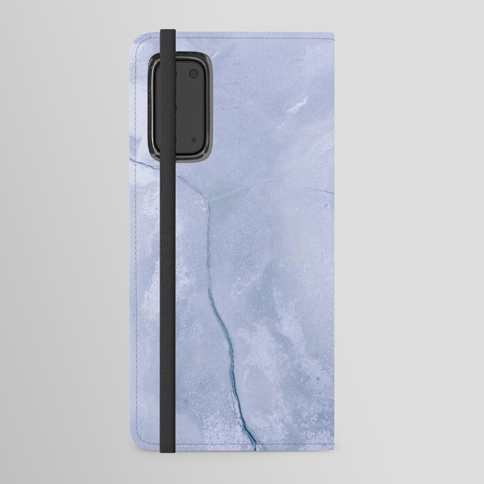 Ice in the River | Nature Photography and Texture Android Wallet Case
