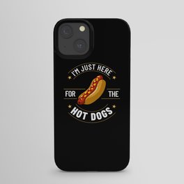 Hot Dog Chicago Style Bun Stand American iPhone Case