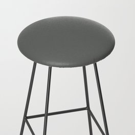 MOUSE GREY COLOR. Dark Neutral Solid Color  Bar Stool