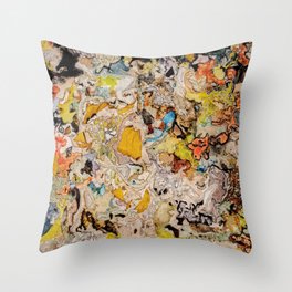 Forming Species Throw Pillow