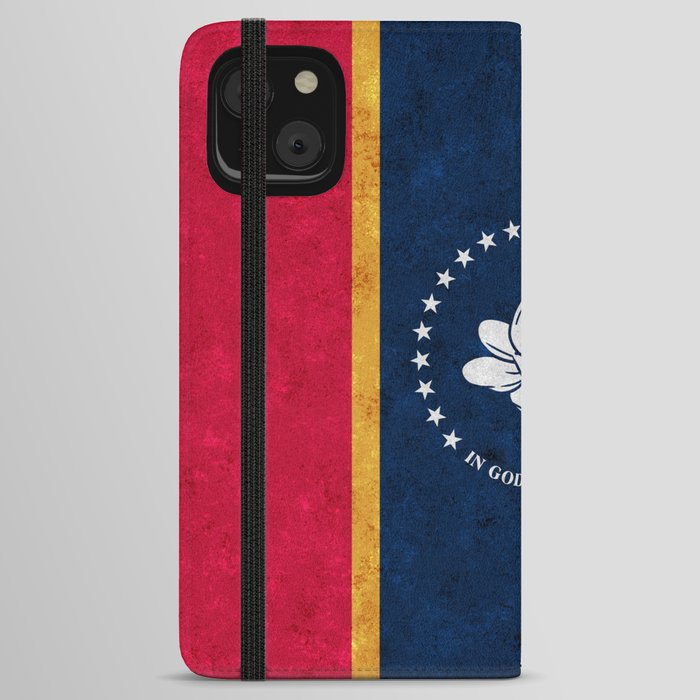 State flag of Mississippi iPhone Wallet Case