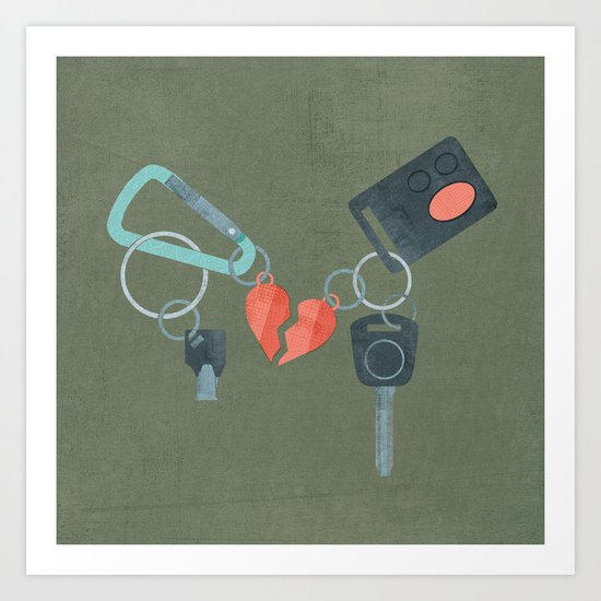 Star-Crossed Lovers Art Print