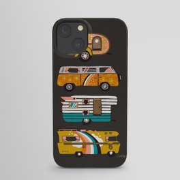 Retro Road Trip – Charcoal iPhone Case