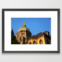 Golden Dome Framed Art Print