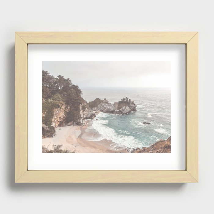 Big Sur Recessed Framed Print