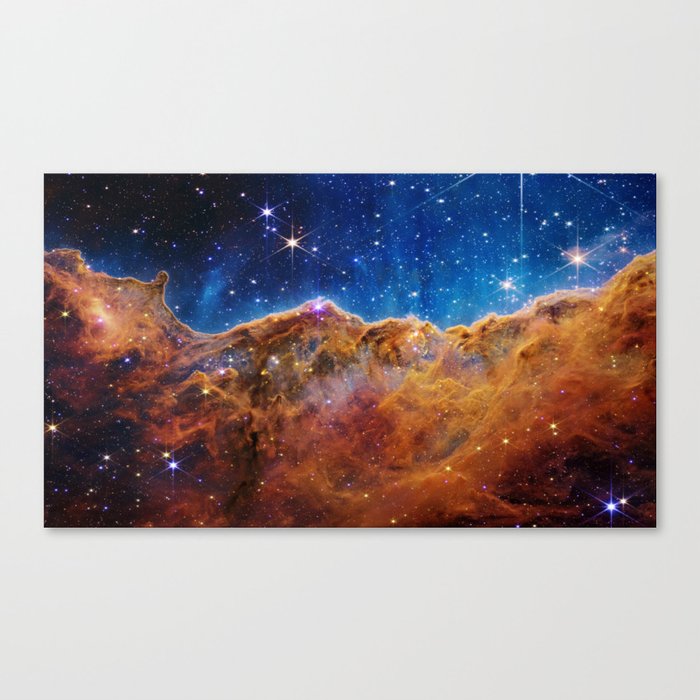 Cosmic Cliffs in the Carina Nebula from JWT Canvas Print