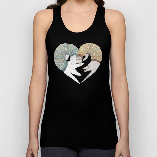 Ferret Sleep Love Unisex Tank Top