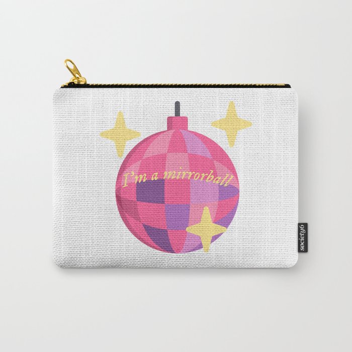 Mirrorball Carry-All Pouch