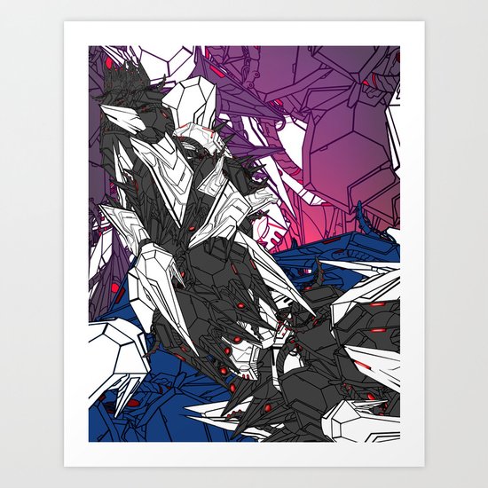 ULTRACRASH 7 Art Print