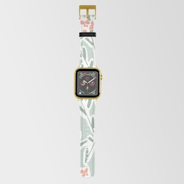 Mirbelia Twigs White Apple Watch Band