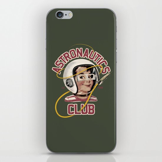 Astro Club (green) iPhone & iPod Skin