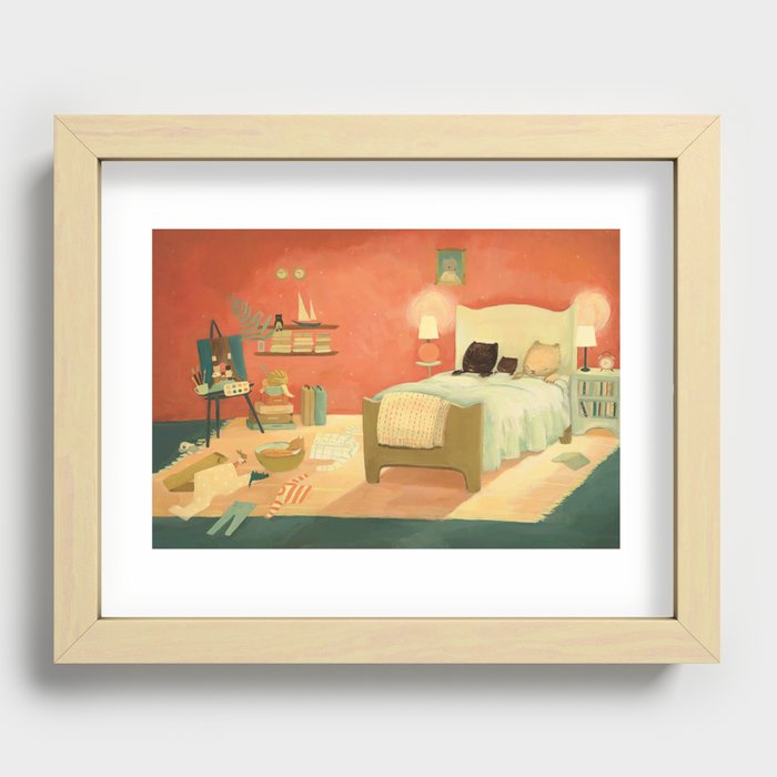 Goodnight Littlest Family by Emily Winfield Martin Recessed Framed Print