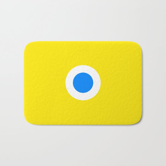This is the Point, Yellow Pop Art Bath Mat