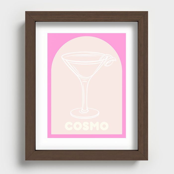 COSMO Recessed Framed Print