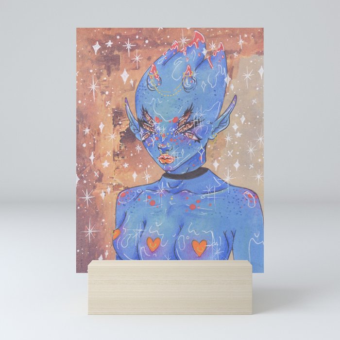 alien1 Mini Art Print