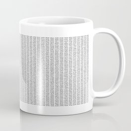 The Number Pi to 10000 digits Mug