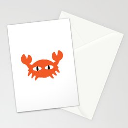 Crabby Crab Stationery Card