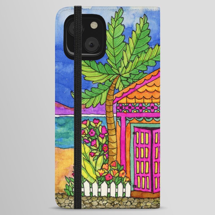 Island House iPhone Wallet Case